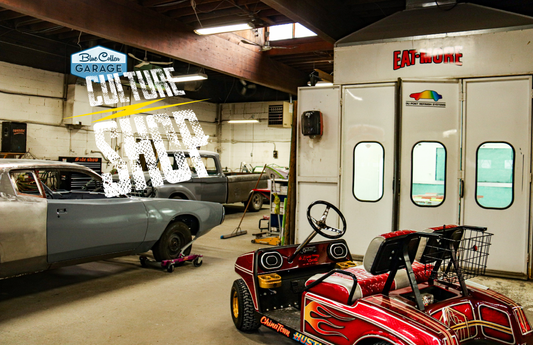 Blue Collar Garage Culture Shop: Sideshow Fabrication & 380 Motorsport and Custom