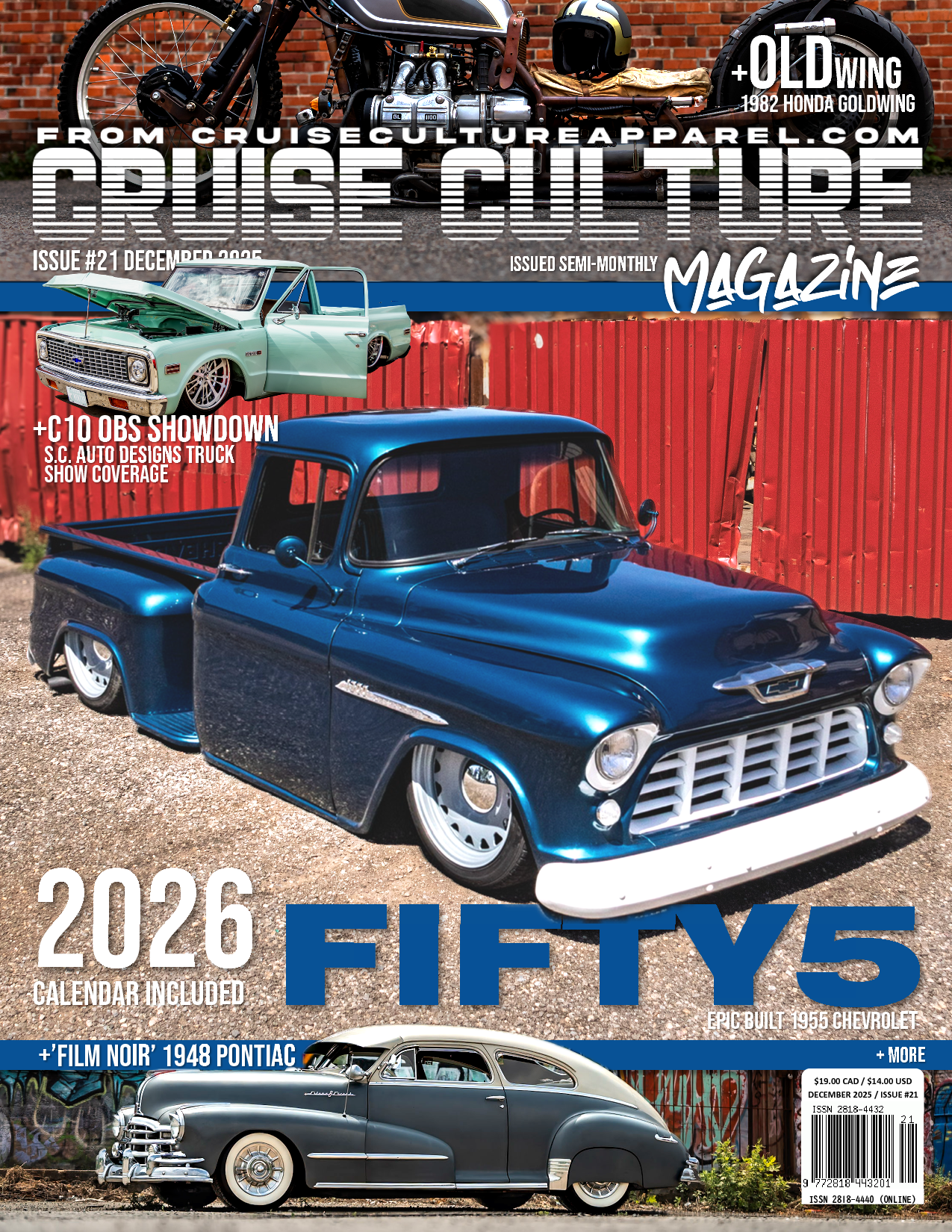 PREORDER* "FIFTY5" December 2025 Issue #21 - Cruise Culture Magazine