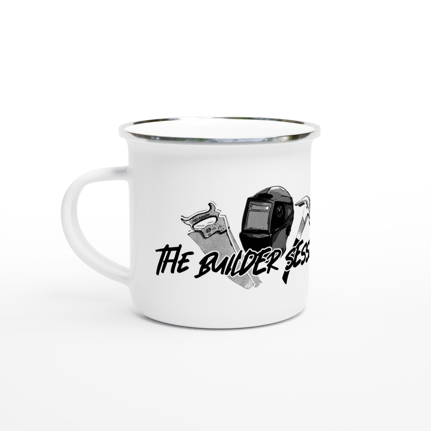 The Builder Sessions 12oz Enamel Mug
