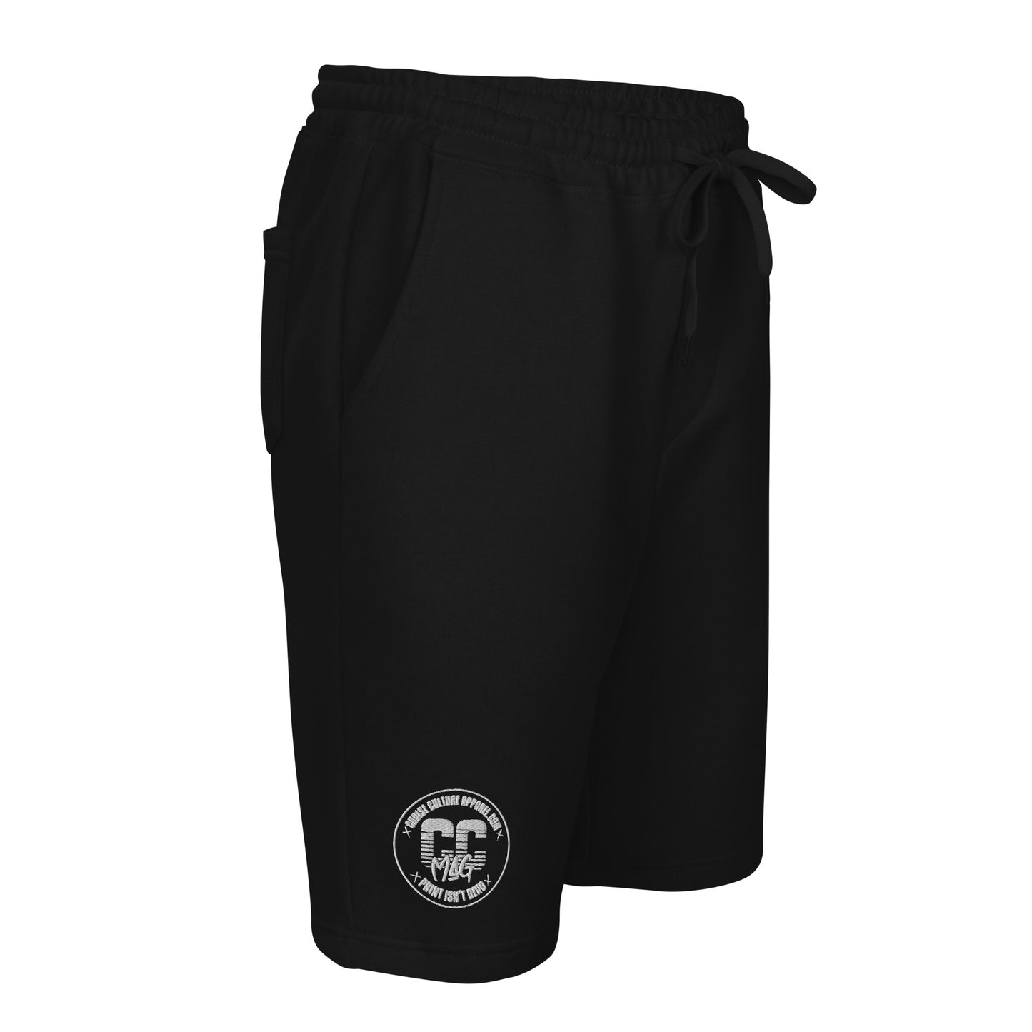 Print Isn't Dead Men's fleece shorts