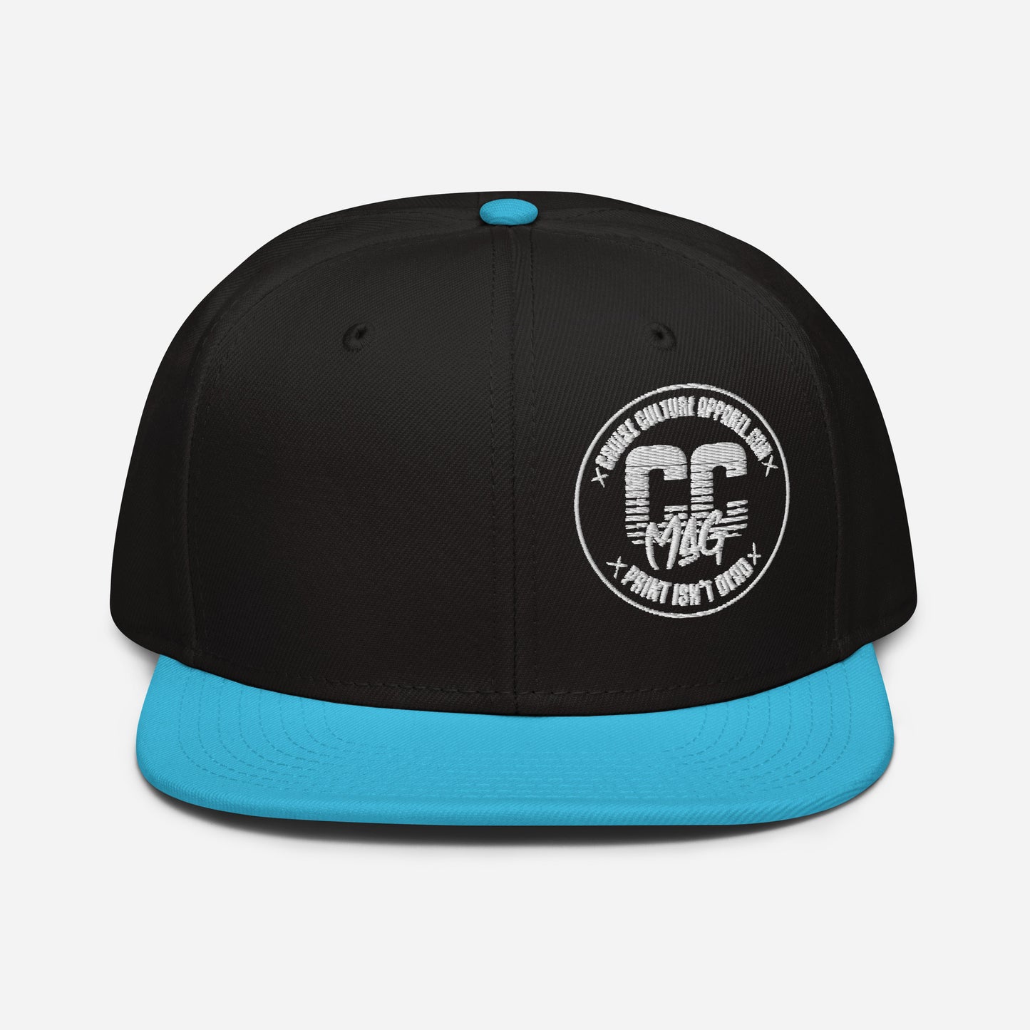 Print Isn't Dead Snapback Hat