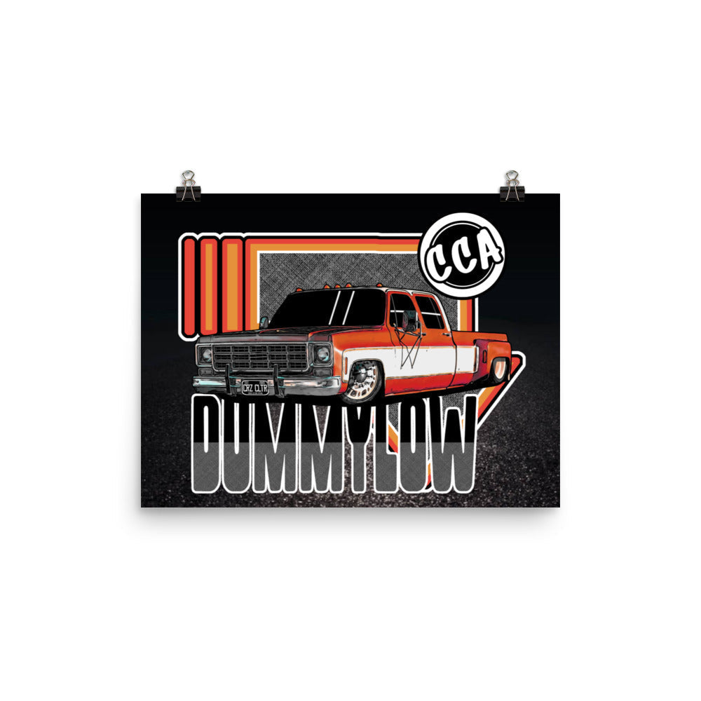12x16 Dummy Low Poster