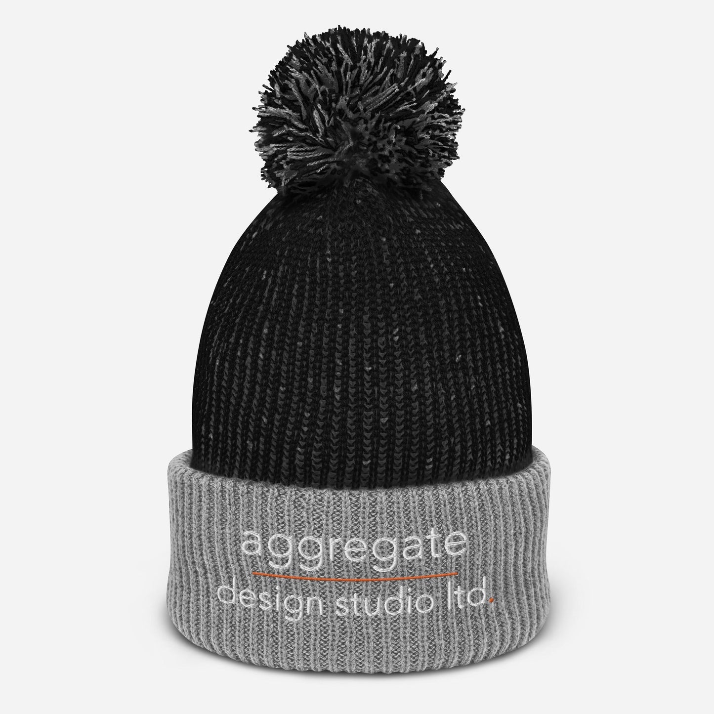 Aggregate Design Studio Pom-Pom Beanie