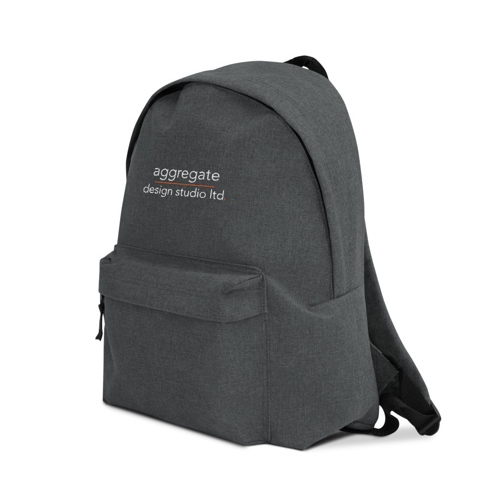 Aggregate Embroidered Backpack