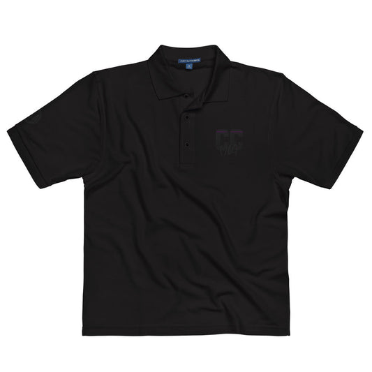 CC Mag Black Logo Men's Premium Polo