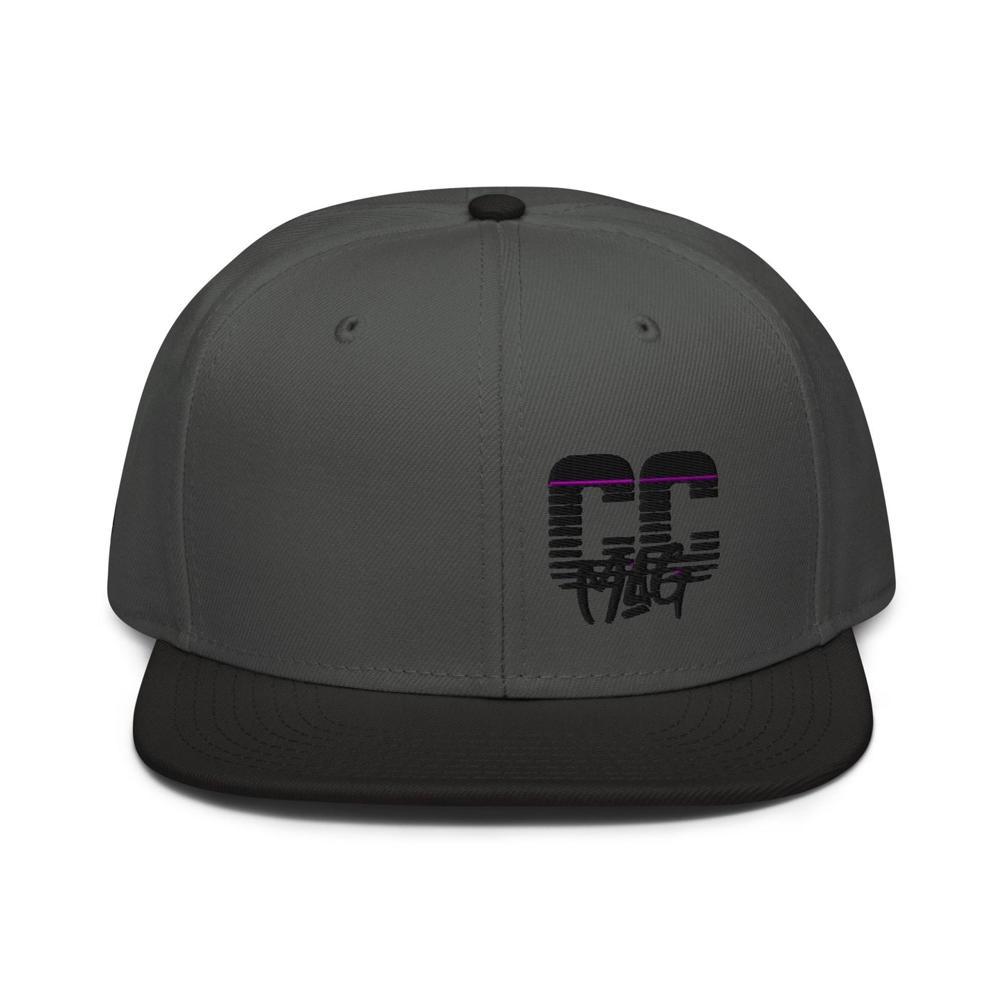 CC Mag Black Logo Snapback Hat