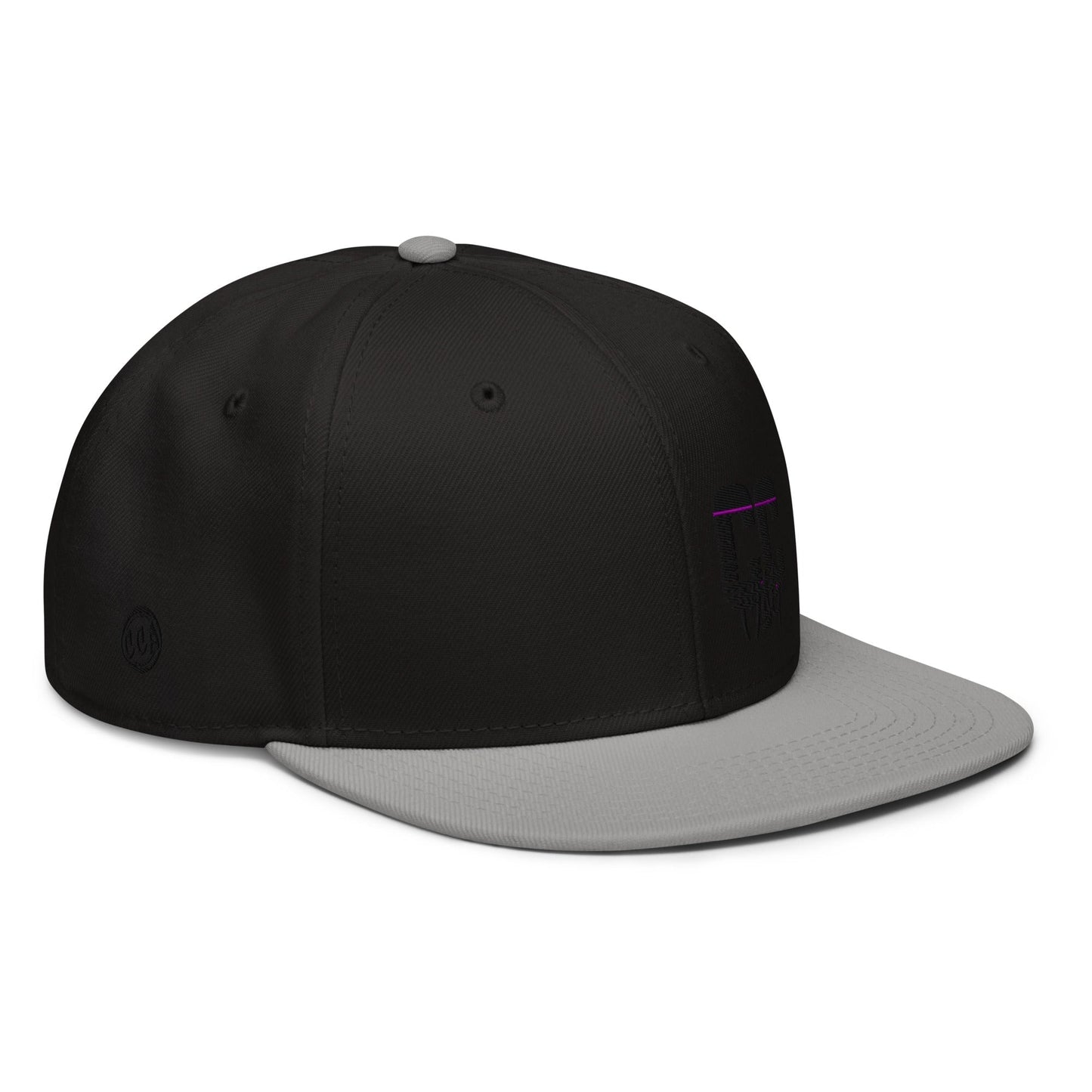 CC Mag Black Logo Snapback Hat