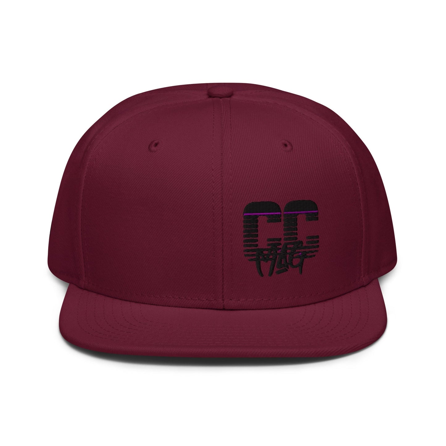 CC Mag Black Logo Snapback Hat