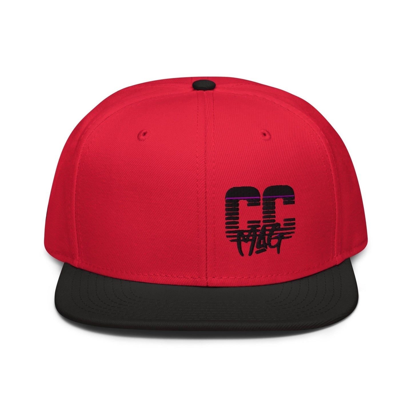 CC Mag Black Logo Snapback Hat