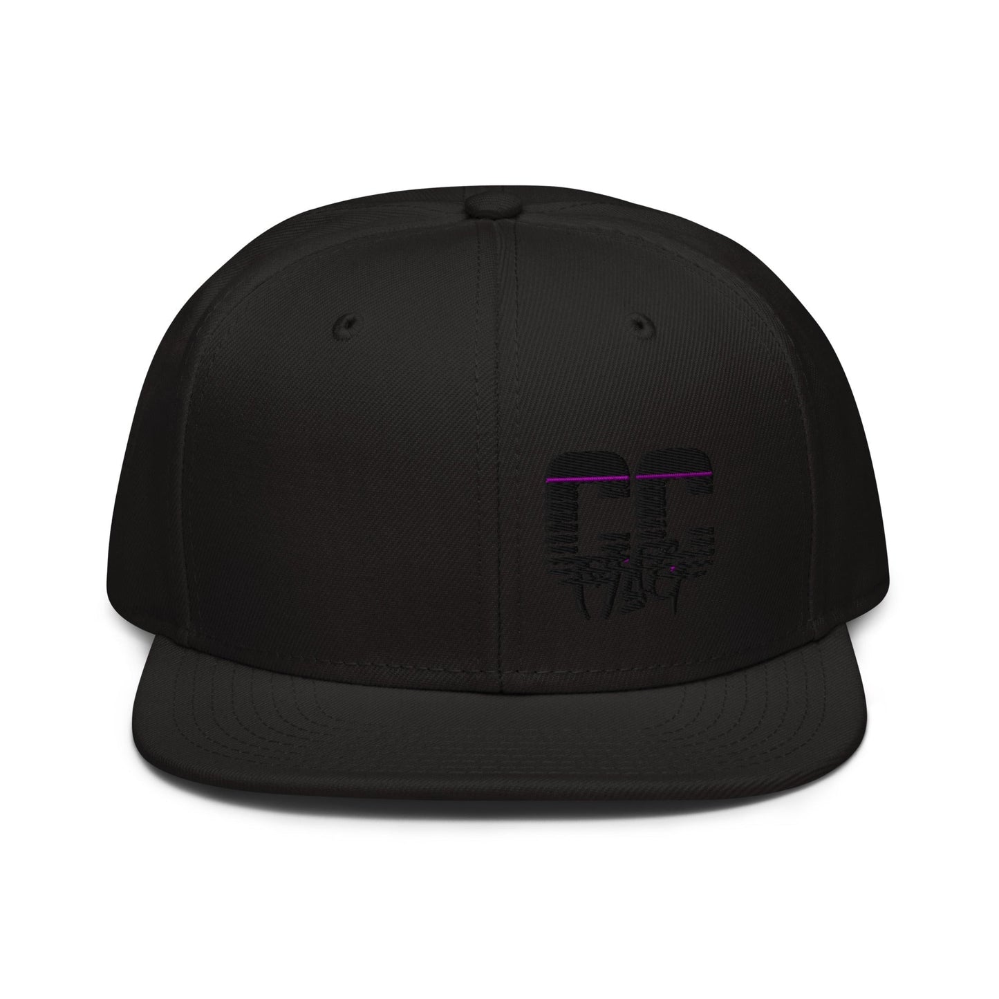 CC Mag Black Logo Snapback Hat