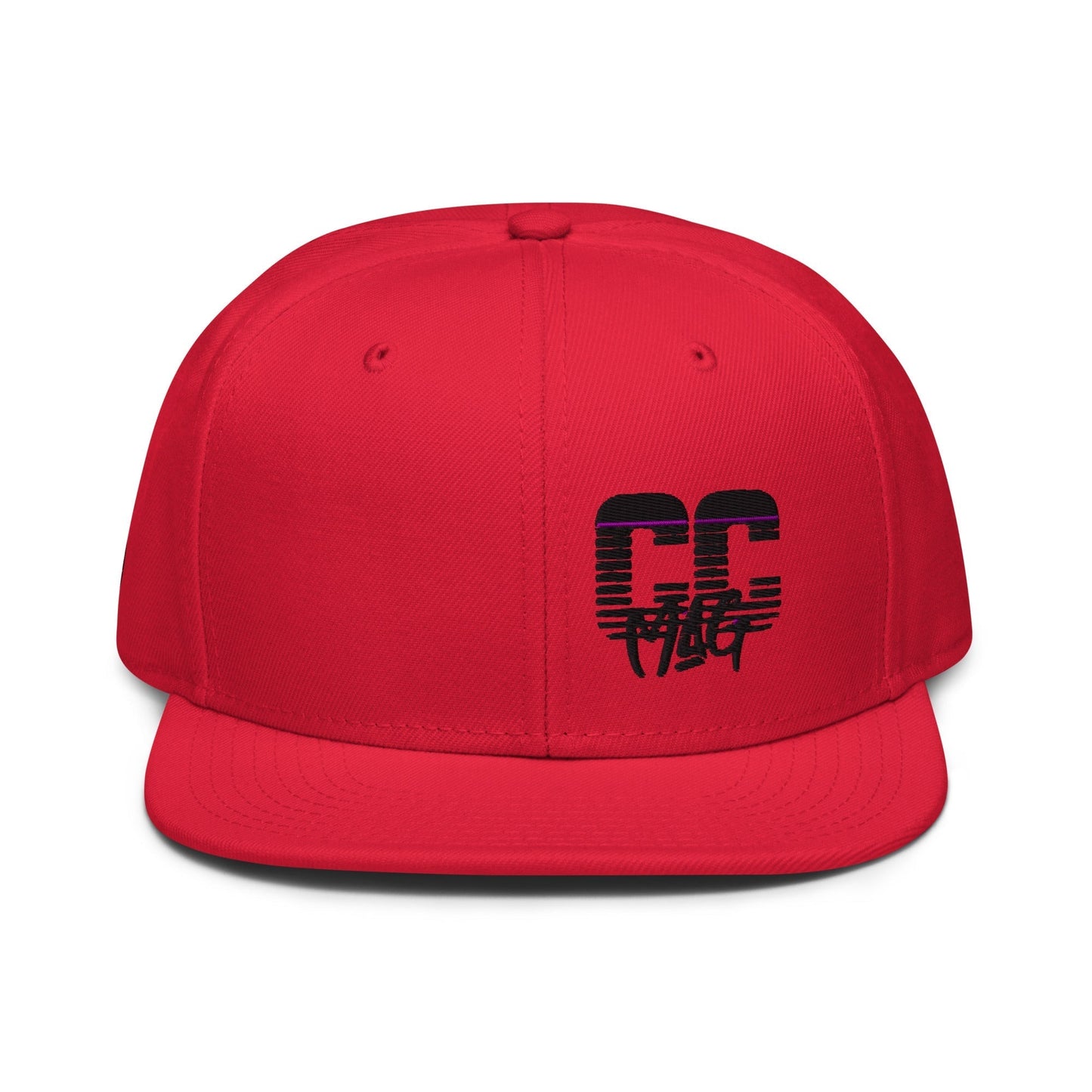 CC Mag Black Logo Snapback Hat