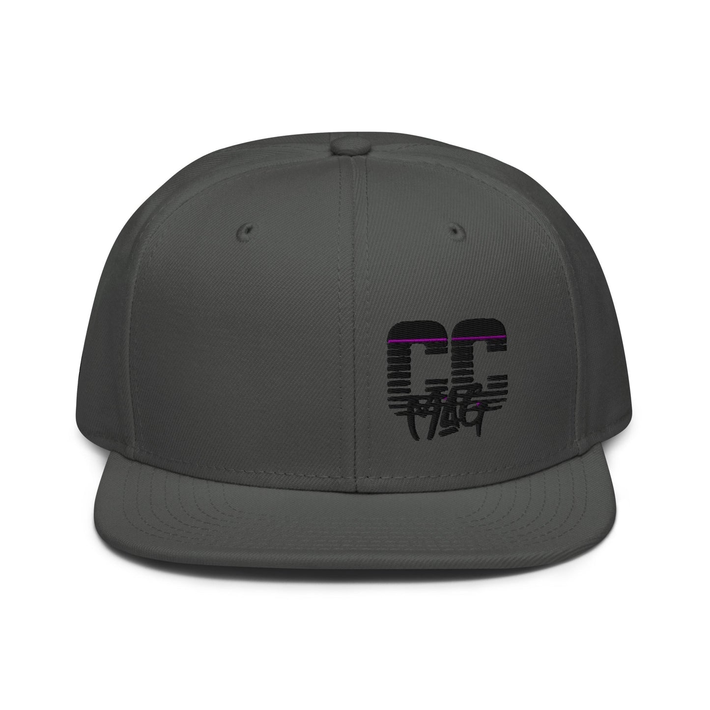 CC Mag Black Logo Snapback Hat