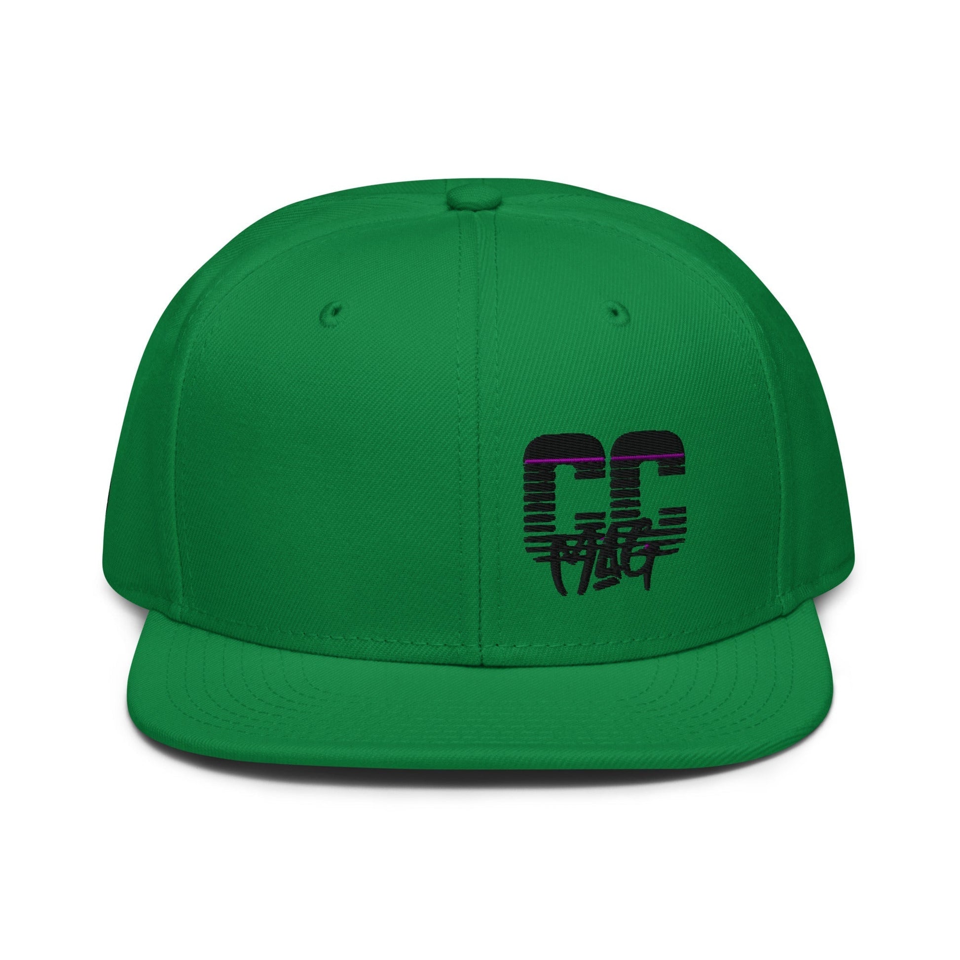 CC Mag Black Logo Snapback Hat