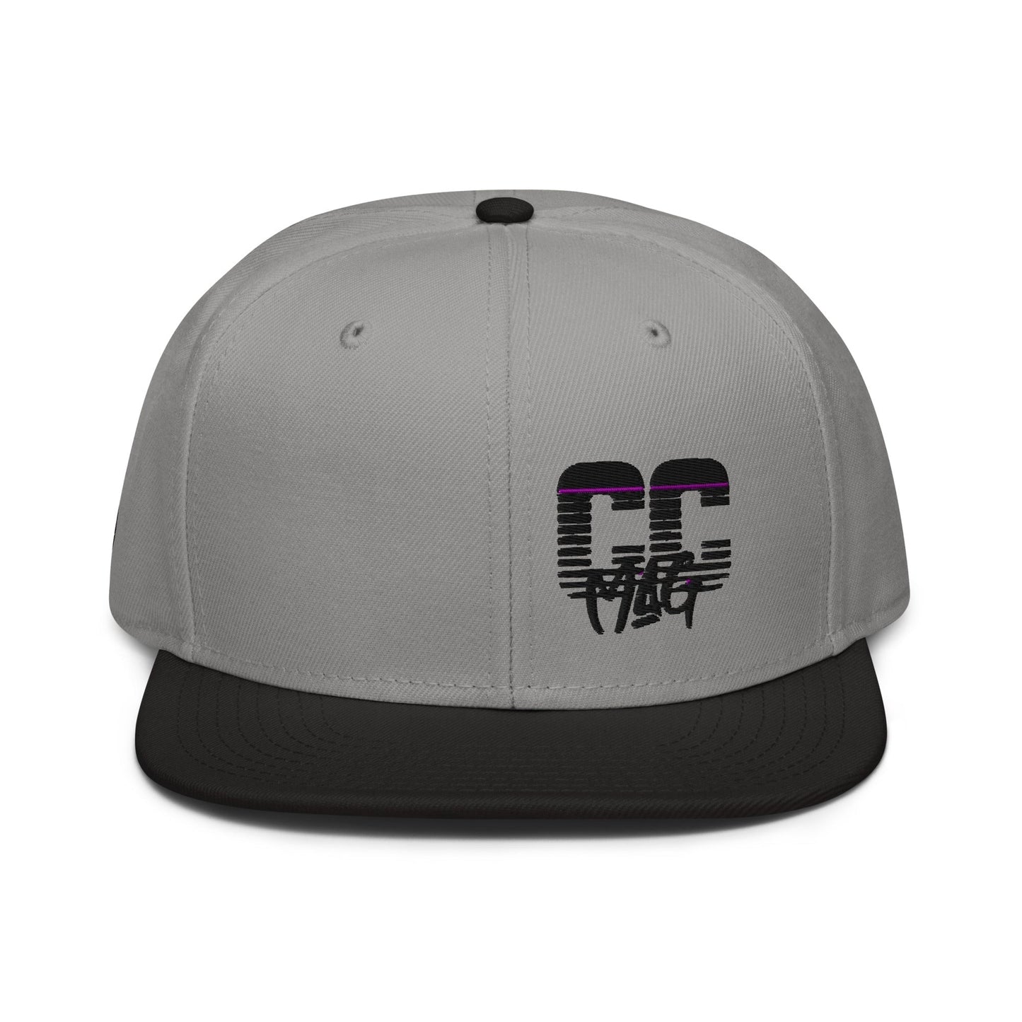 CC Mag Black Logo Snapback Hat