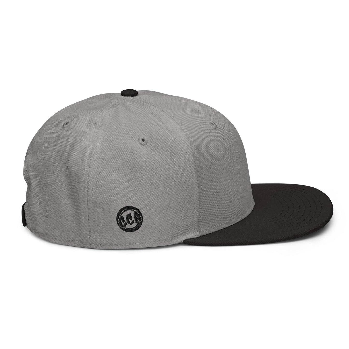 CC Mag Black Logo Snapback Hat