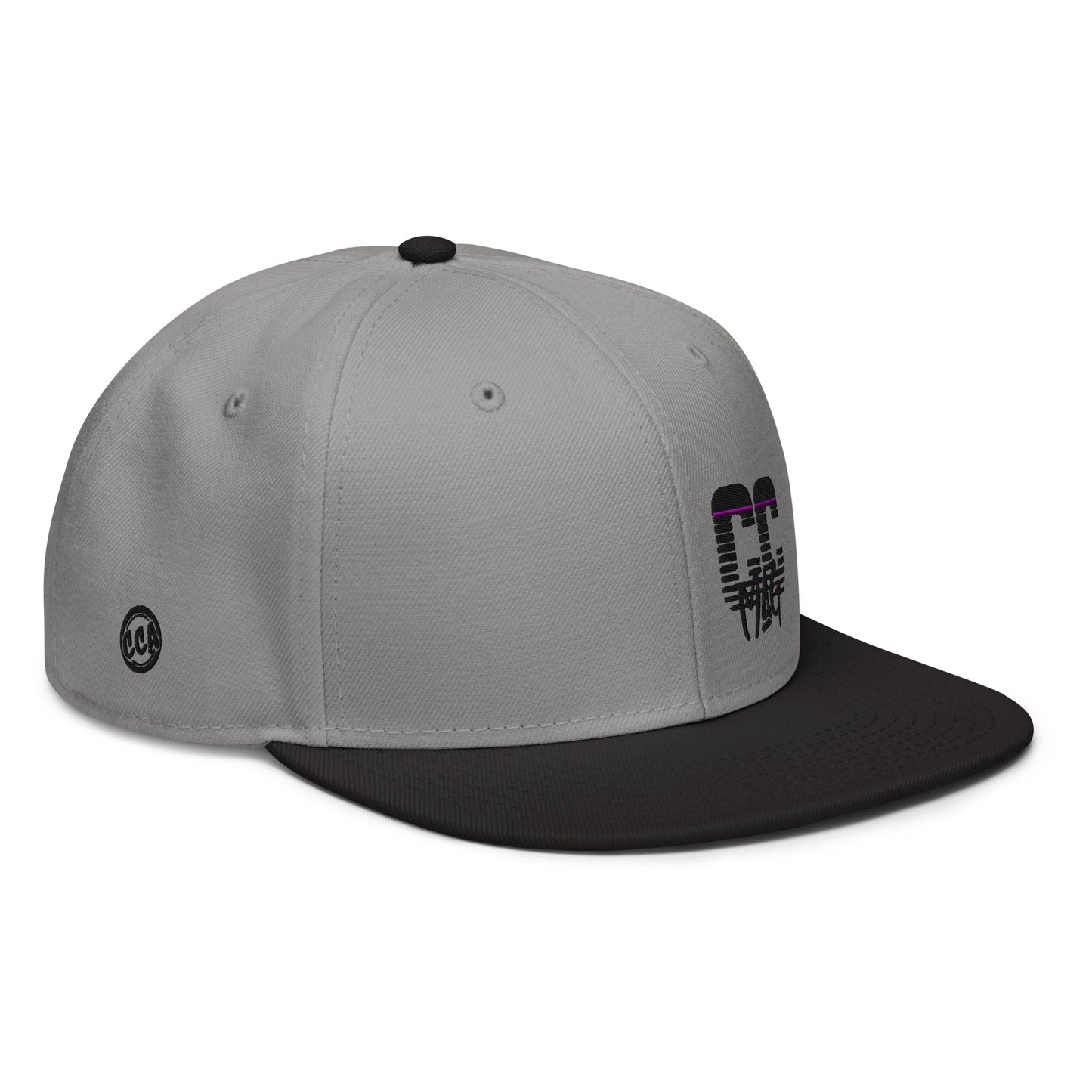 CC Mag Black Logo Snapback Hat