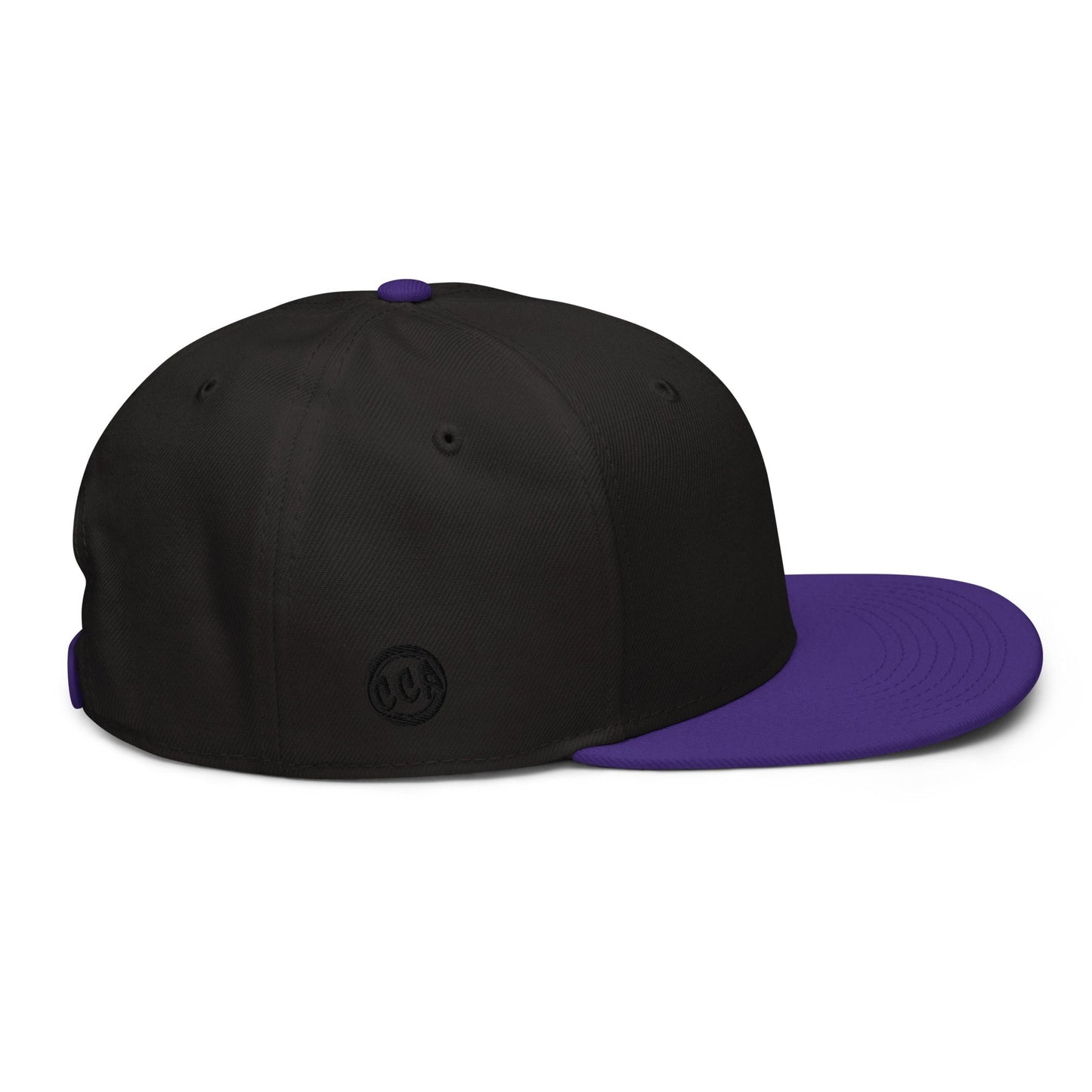 CC Mag Black Logo Snapback Hat