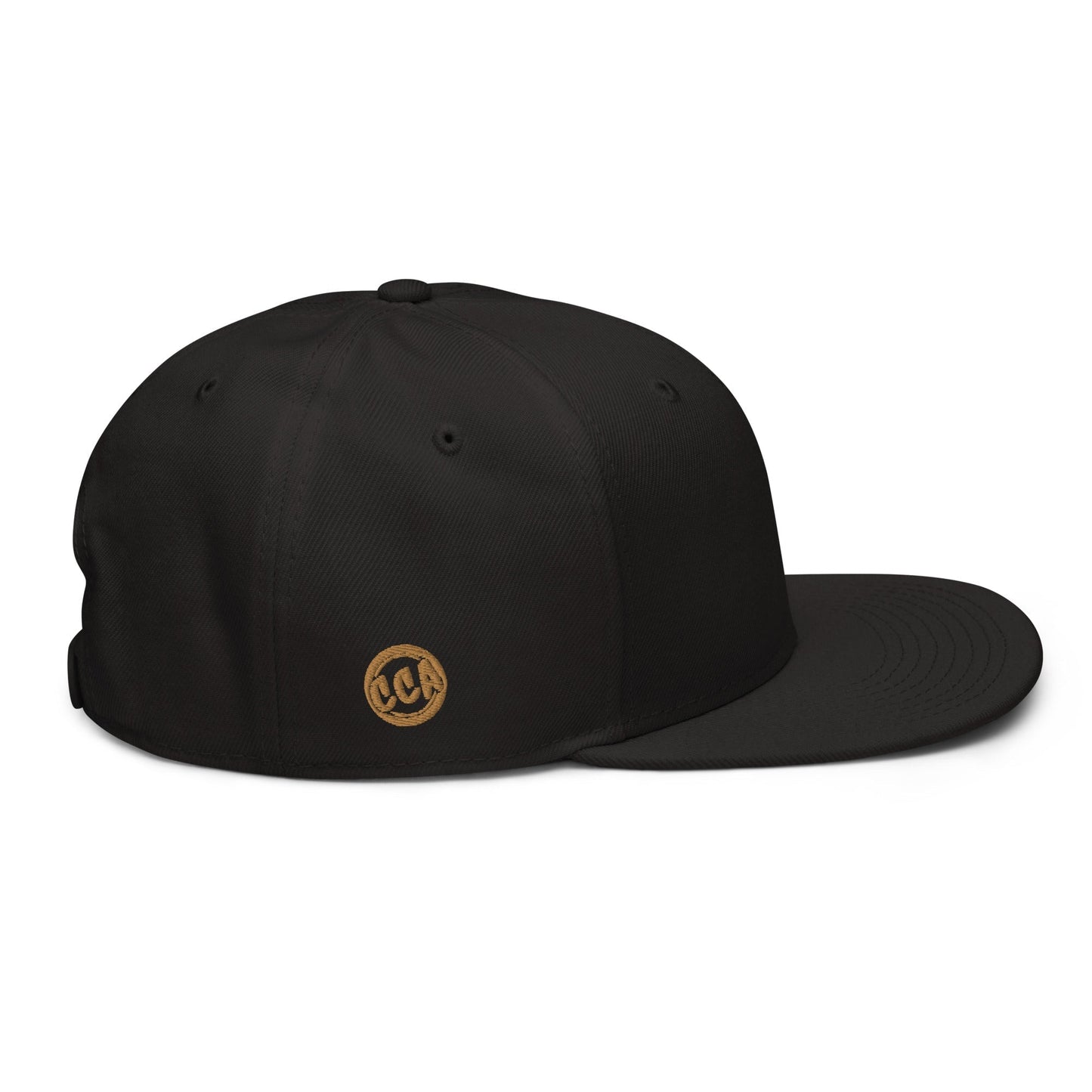 CC Mag Gold Logo Snapback Hat