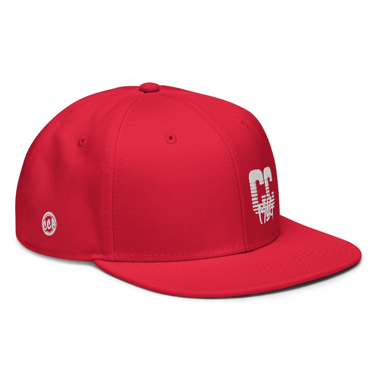 CC Mag White Logo Snapback Hat