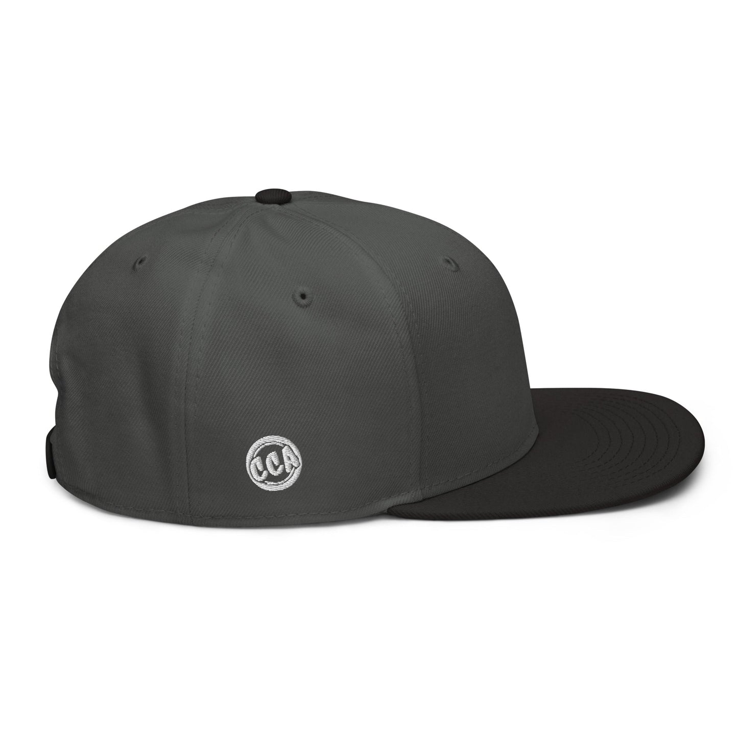 CC Mag White Logo Snapback Hat