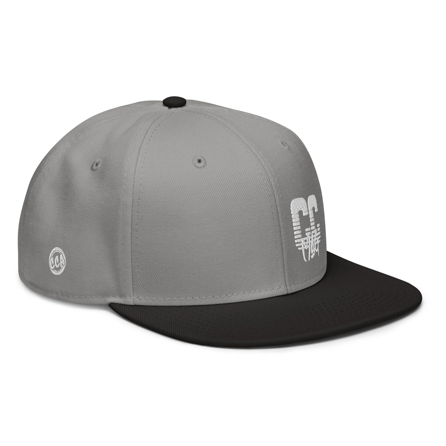 CC Mag White Logo Snapback Hat