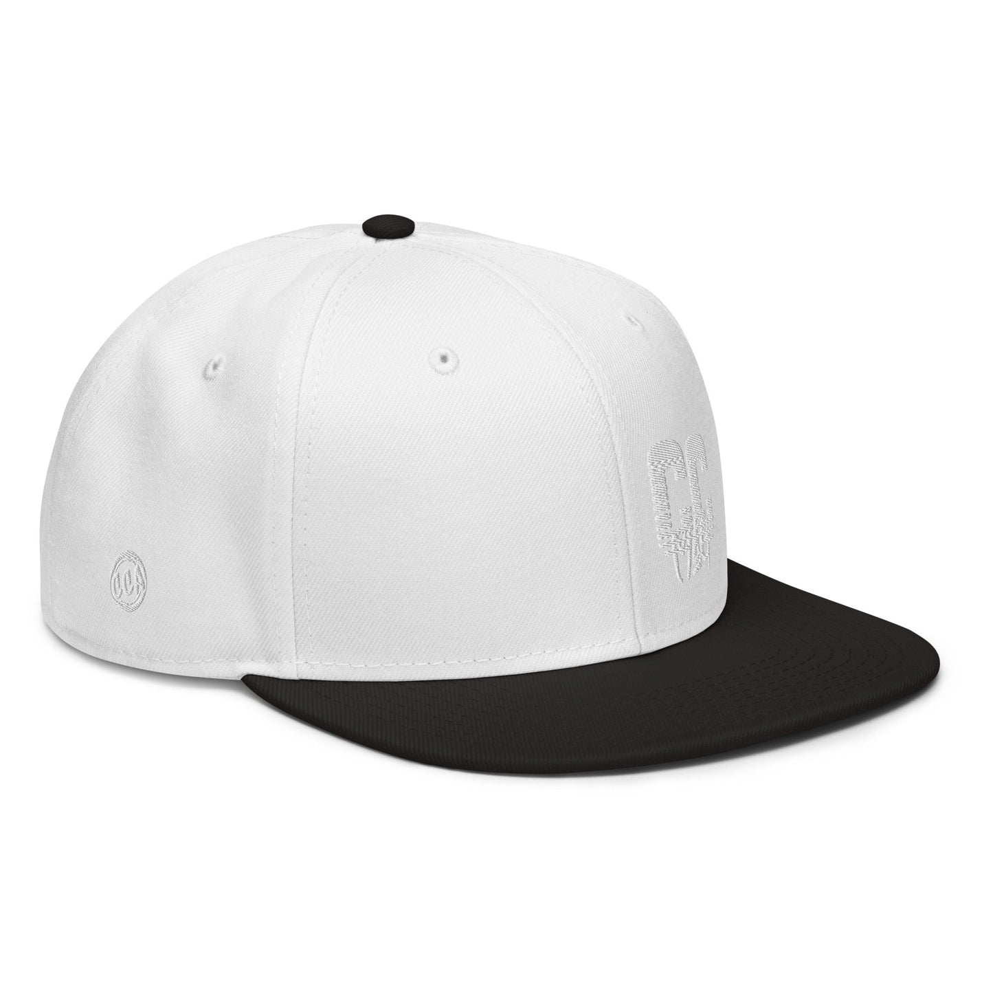 CC Mag White Logo Snapback Hat