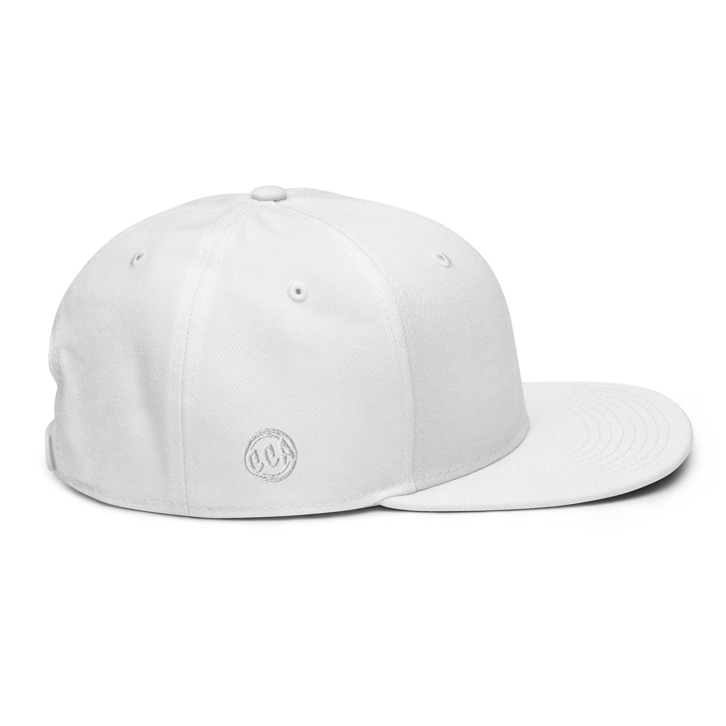 CC Mag White Logo Snapback Hat