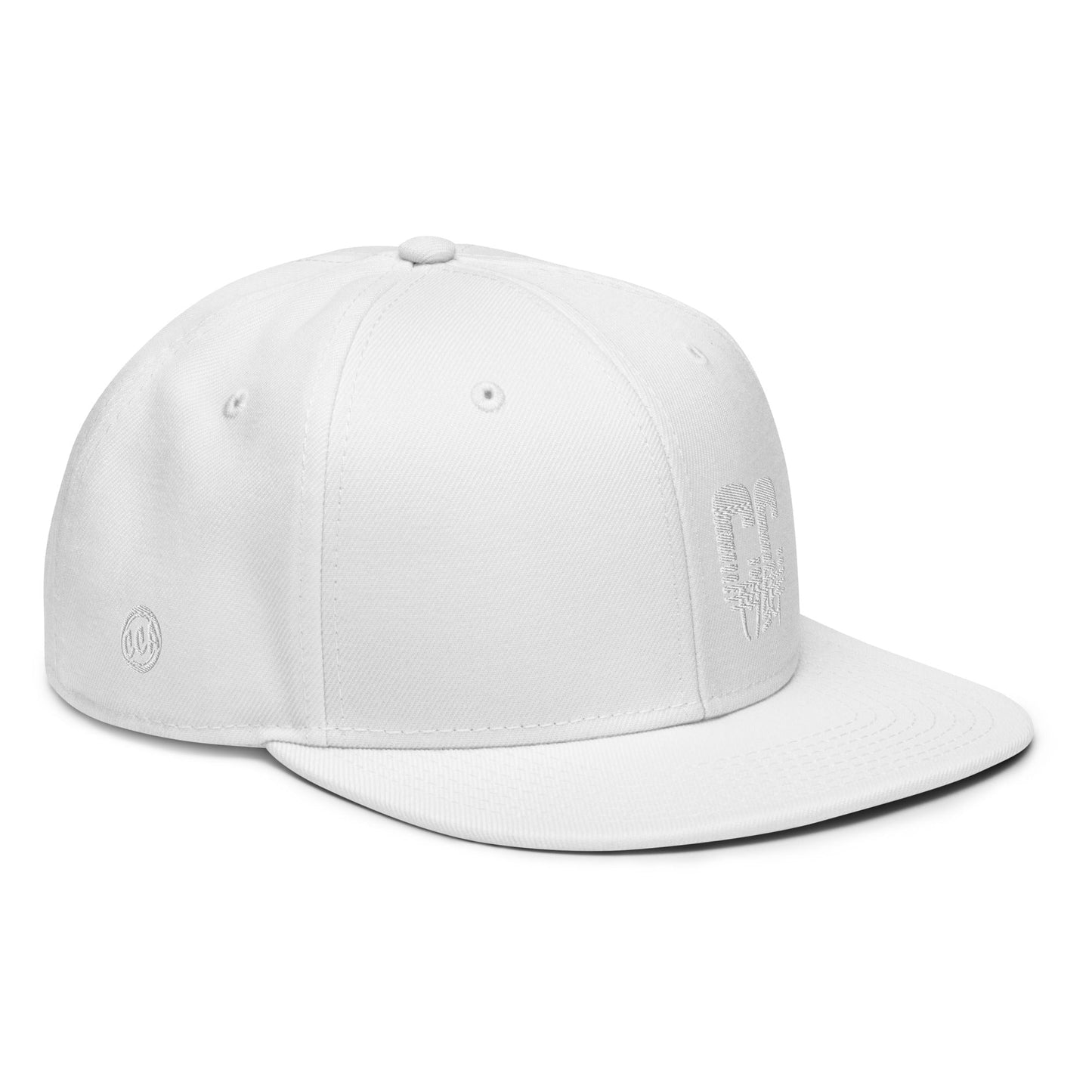 CC Mag White Logo Snapback Hat