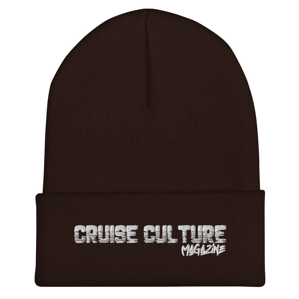 Cruise Culture Magazine Cuffed Beanie