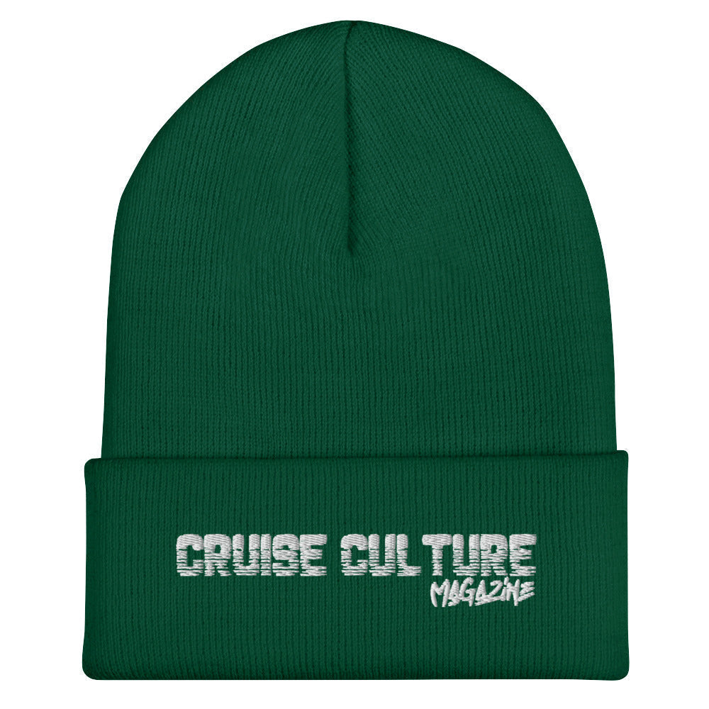 Cruise Culture Magazine Cuffed Beanie