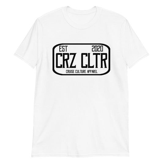 CRZ CLTR Tee White