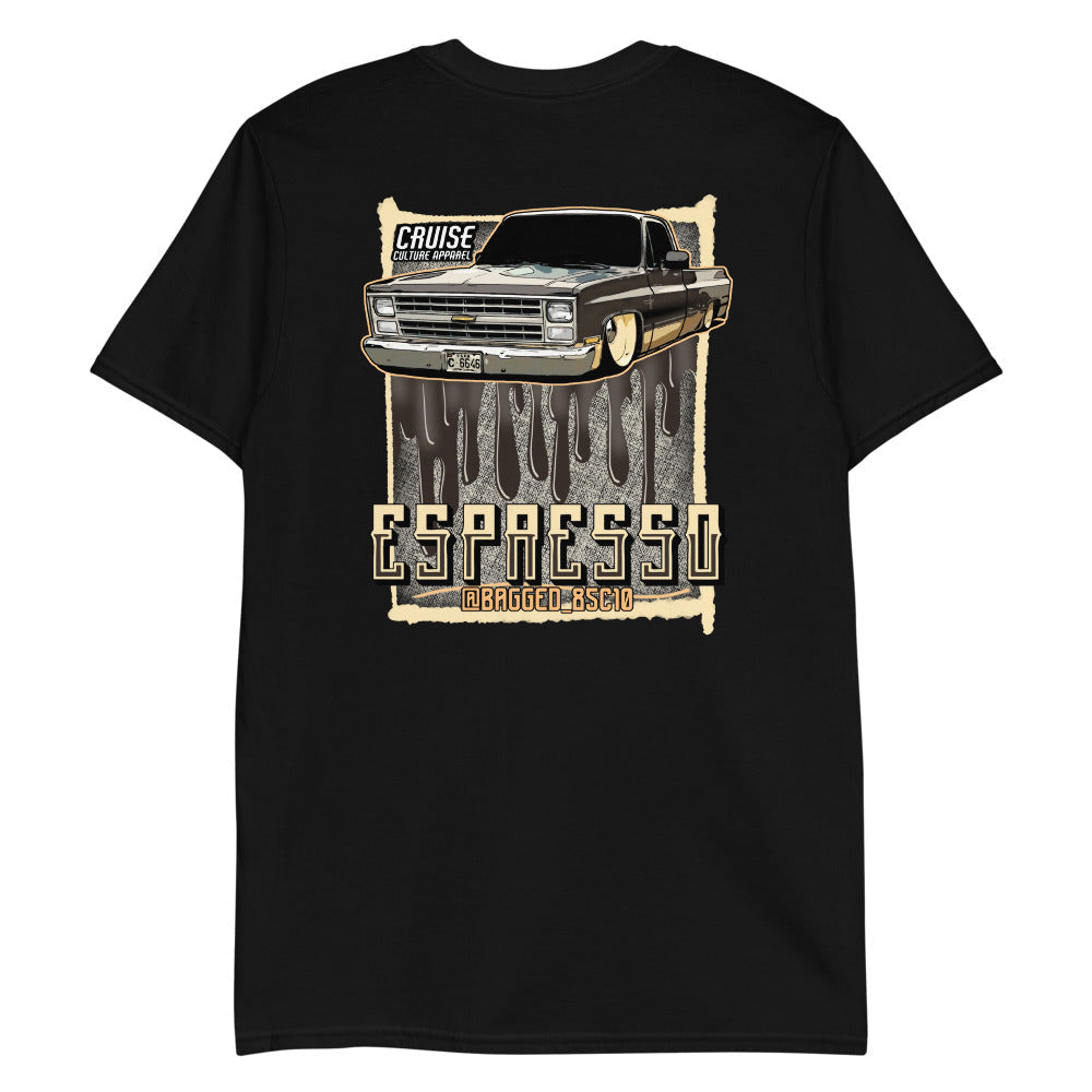 Espresso C10 Short-Sleeve Unisex T-Shirt Back