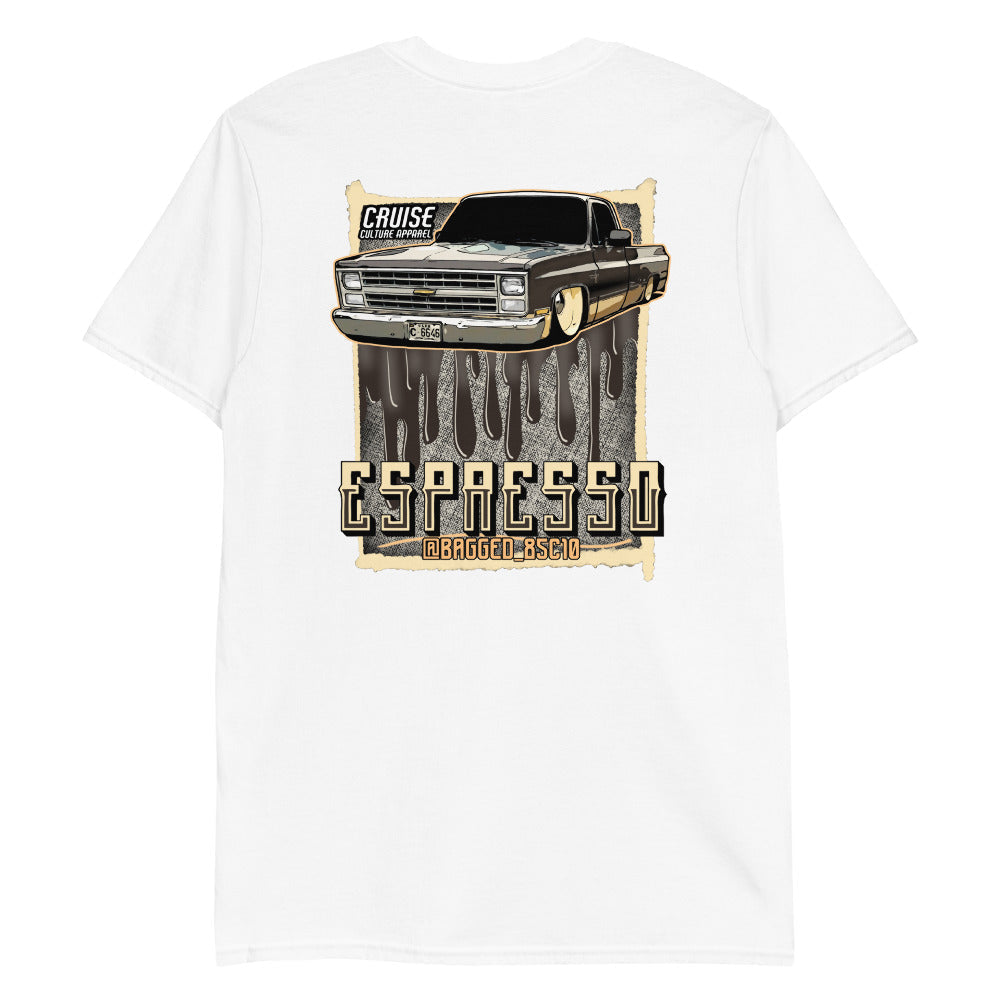 Espresso C10 Short-Sleeve Unisex T-Shirt Back