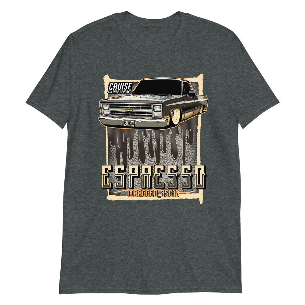 Espresso C10 Short-Sleeve Unisex T-Shirt Front