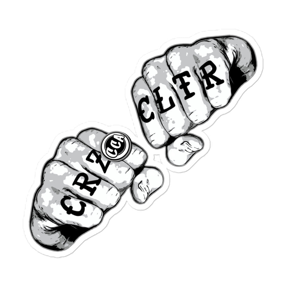 Finger Tats Sticker