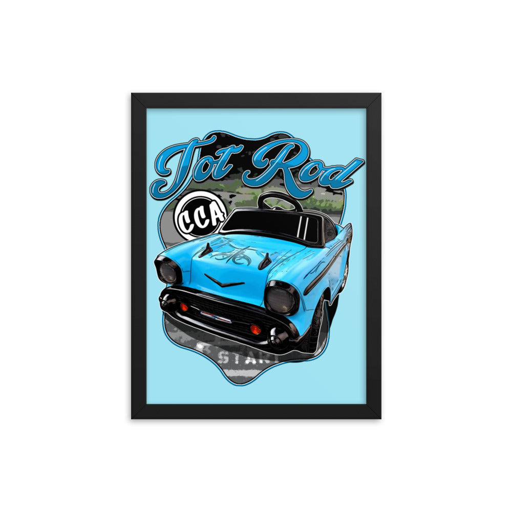 Framed Tot Rod Poster