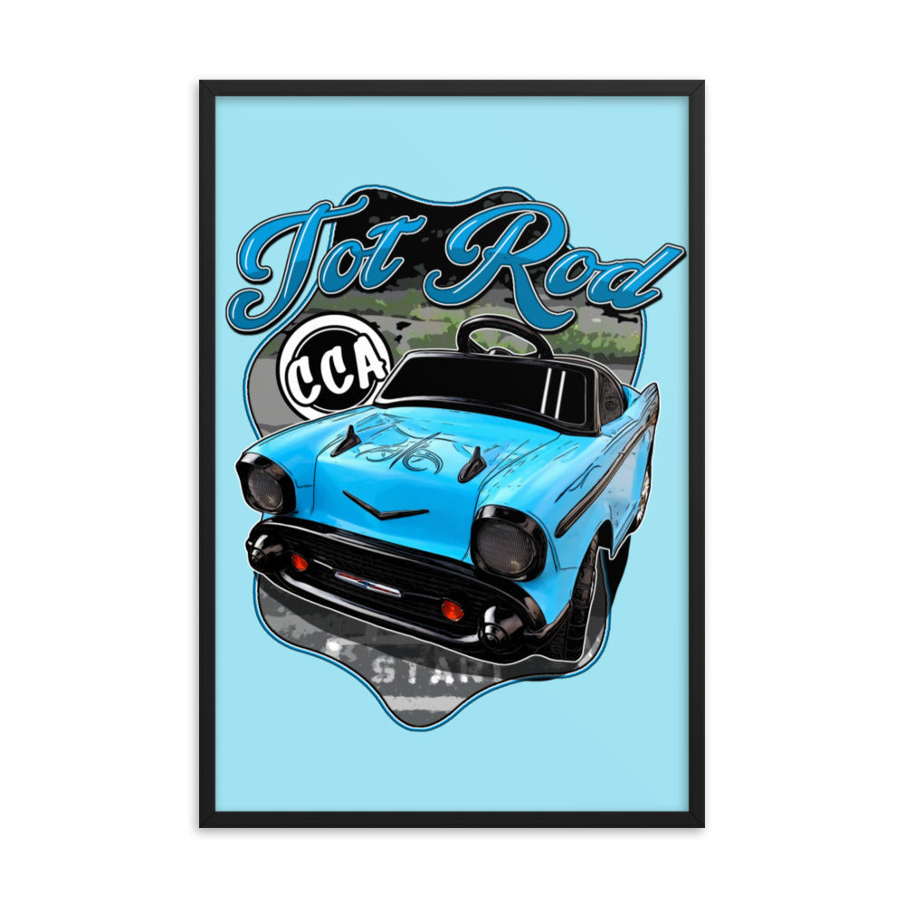 Framed Tot Rod Poster