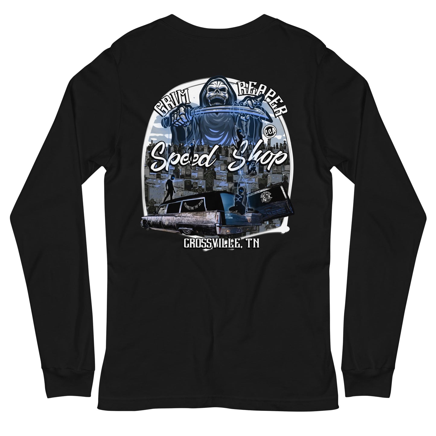 Grim Reaper Speed Shop Long Sleeve Tee