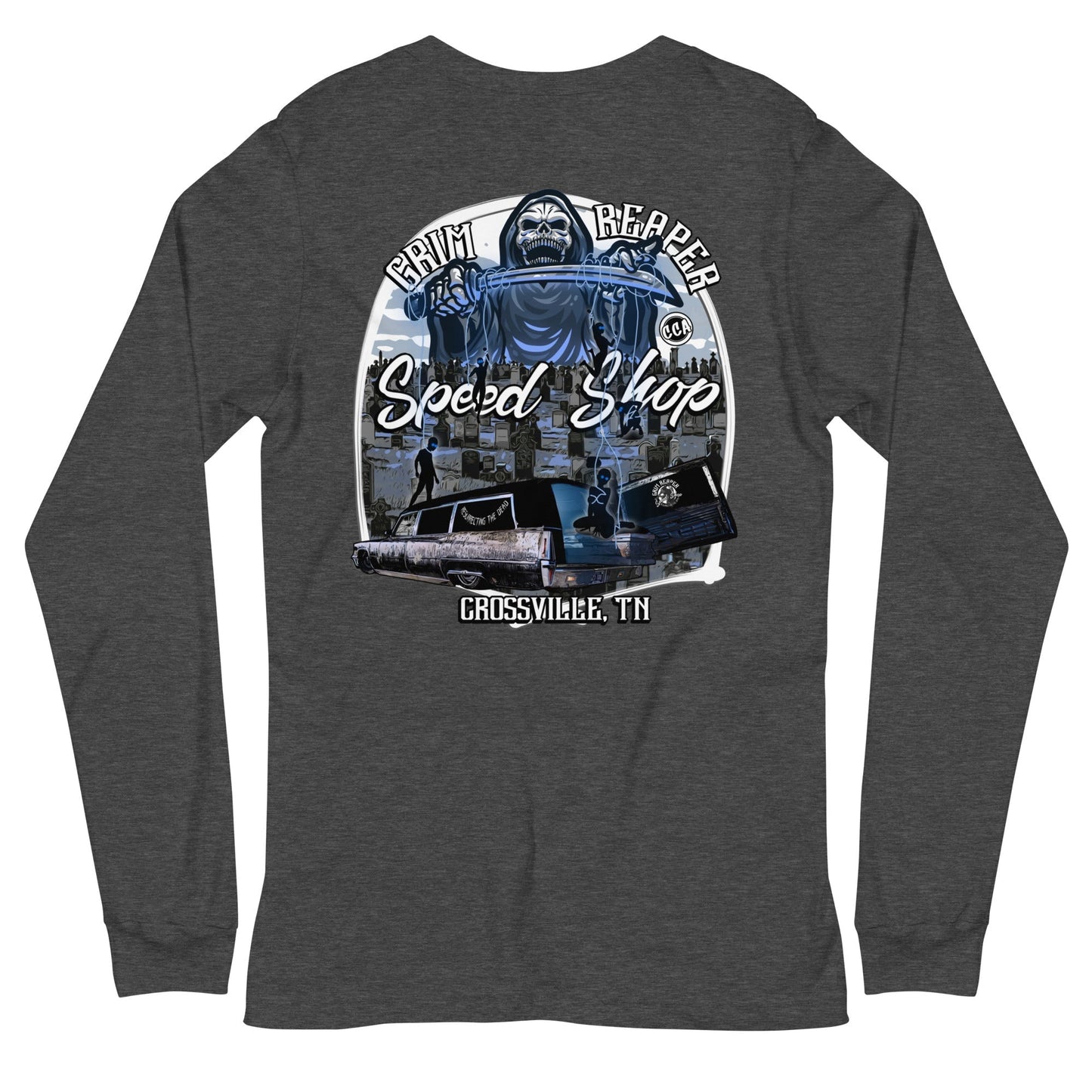 Grim Reaper Speed Shop Long Sleeve Tee