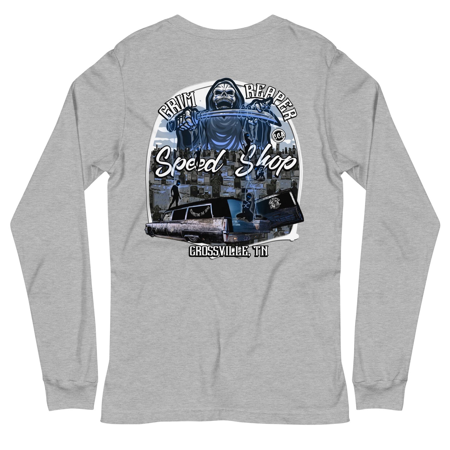 Grim Reaper Speed Shop Long Sleeve Tee