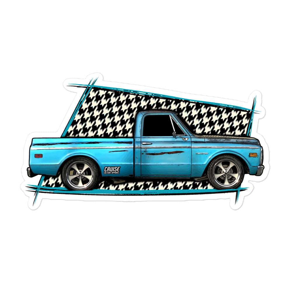 Large Betty Blue C10 Bubble-free Sticker