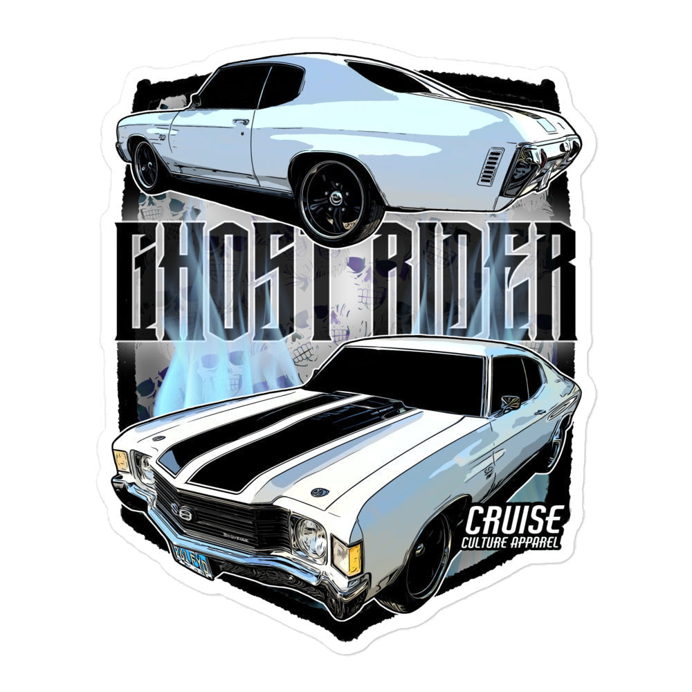 Large Ghost Rider Bubble-free Sticker
