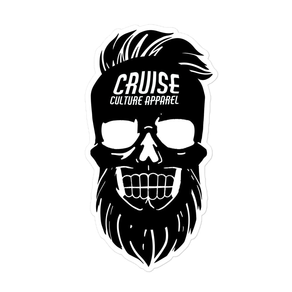 Large Skull Bubble-free Sticker