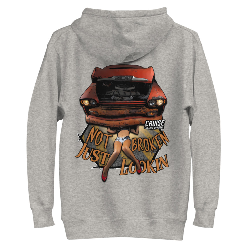 Not Broken Just Lookin Unisex Hoodie