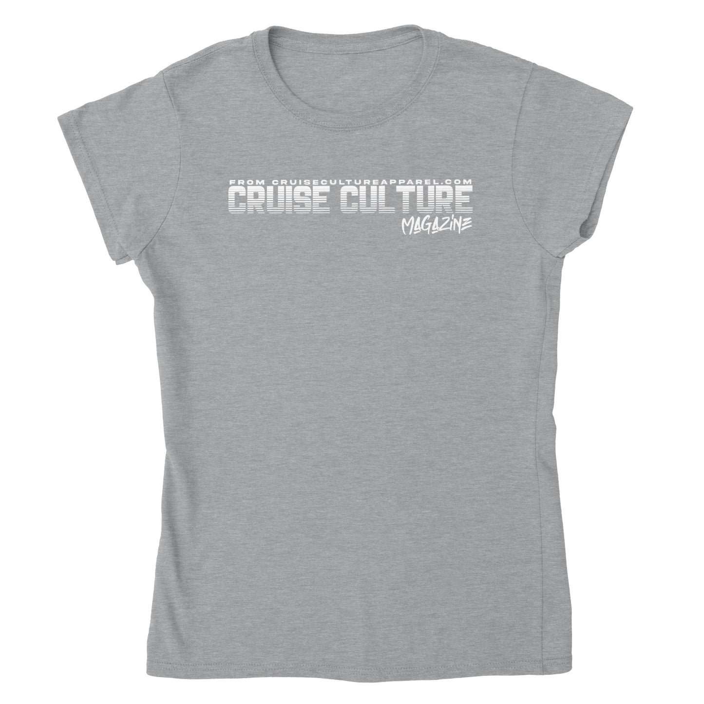 Print Material - Womens Cruise Culture Magazine T-shirt + Magazine