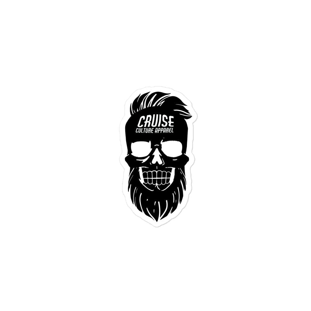 Small Skull Bubble-free Sticker