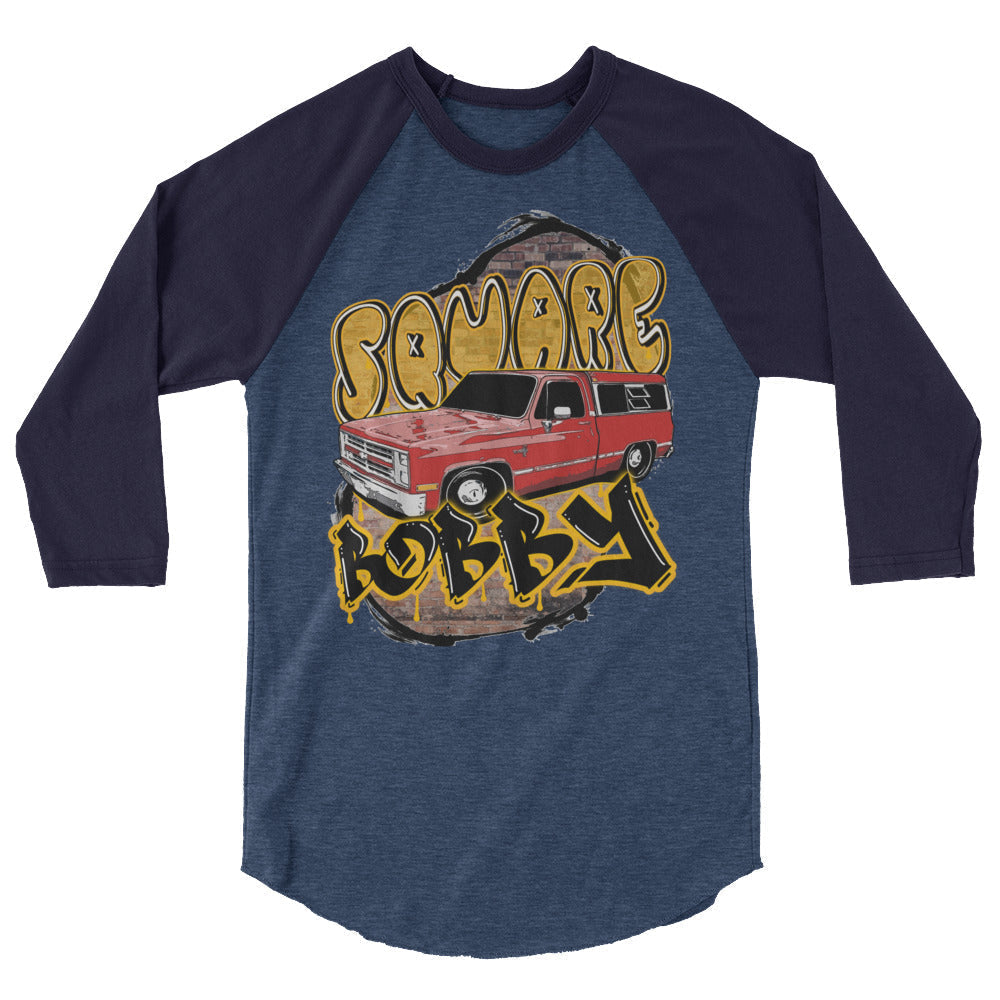 Square Bobby 3/4 Sleeve Shirt