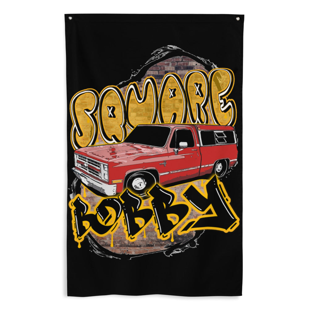 Square Bobby Flag