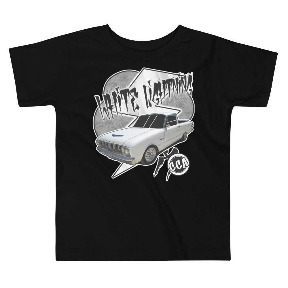 Toddler White Lightning Tee