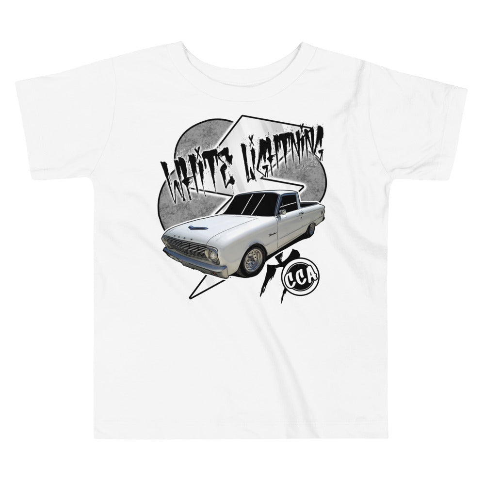 Toddler White Lightning Tee